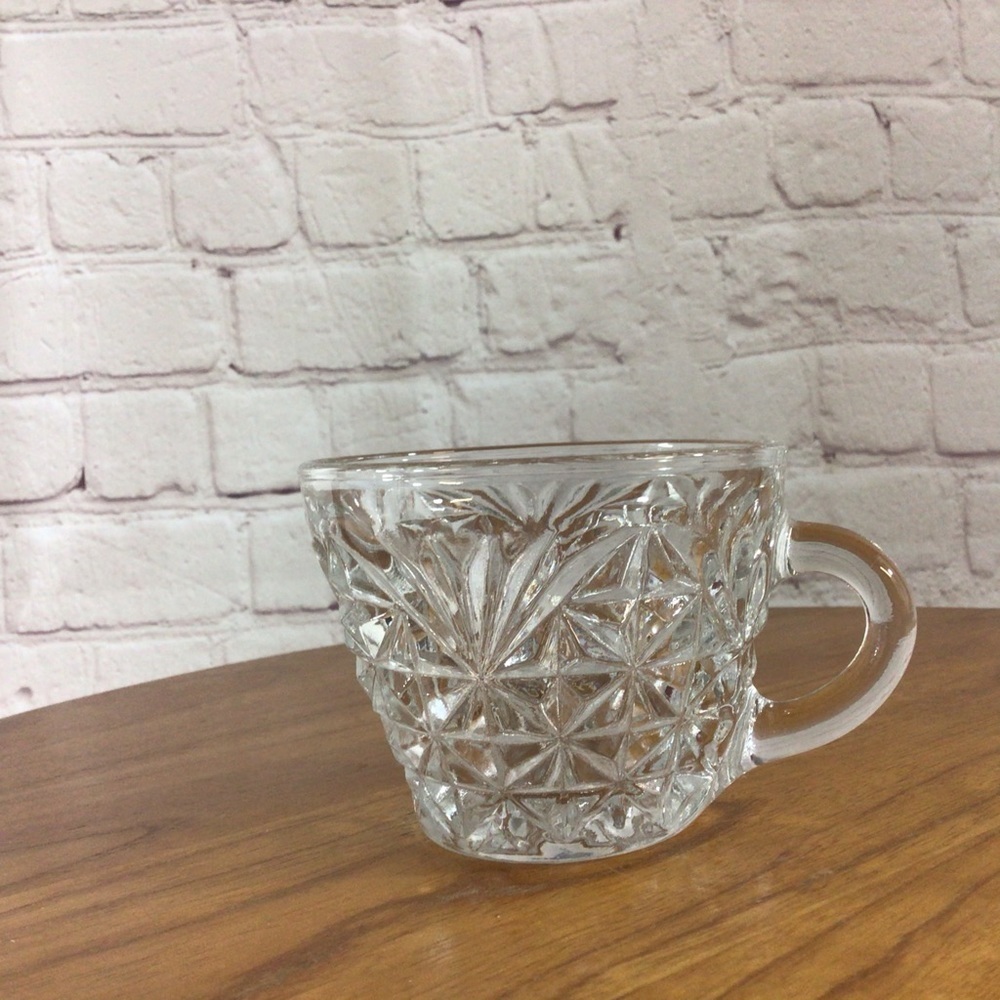 (18) Vintage Anchor Hocking “Arlington” Clear Punch Cups - Picture 2 of 5